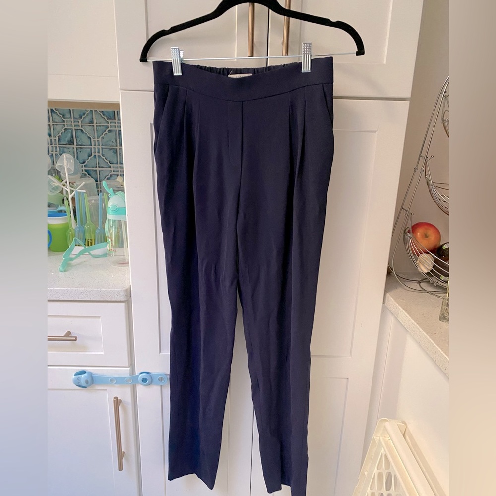 Babaton Cohen blue ankle pants